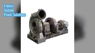 Turbine Francis 375 1000 RPM Hydroélectrique