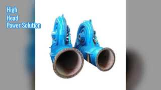 Turbine Turgo : solution de puissance élevée