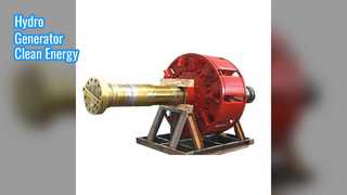 Sortie CA sans brosse de générateur de turbine hydraulique 1000KW