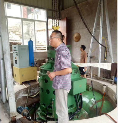 acier inoxydable hydraulique micro Kaplan de turbine verticale de 400V 400kw