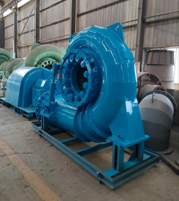 Générateur de turbine horizontal de l'eau de Francis Hydro Turbine 500kw