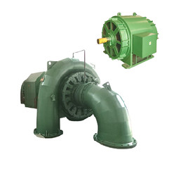 charge d'eau de 8Mw Francis Hydro Turbine Generator 800kw 65m