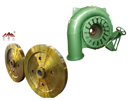 Charge d'eau de Francis Water Turbine 400kw 55m d'efficacité de 95%