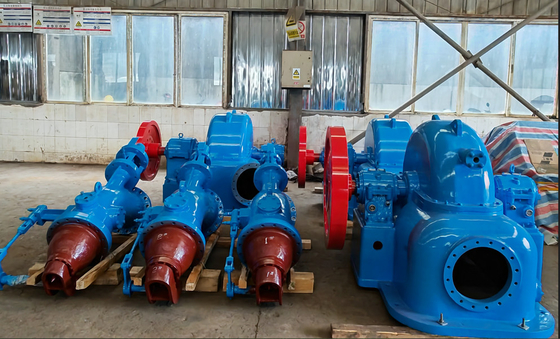 Rendement élevé 90-95% barres simples/multi de la pression 1-20 de Jet Water Impulse Turbine Inlet