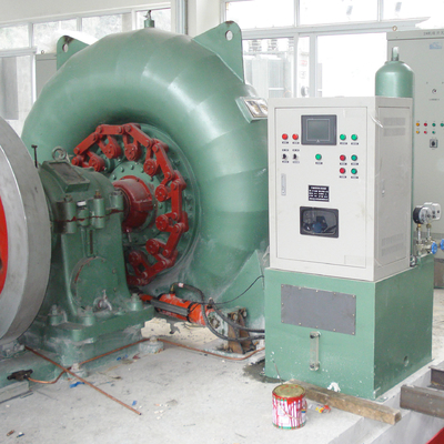 Turbine hydraulique Francis en acier inoxydable avec une efficacité de 90 à 95% et des performances optimales