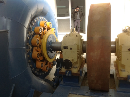Turbine à eau Francis de 100 kW avec boîtier en acier au carbone et vanne de guidage