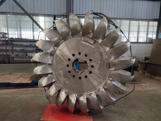 Turbine à jet unique ou multi-jet avec tête d'eau nominale de 134 m