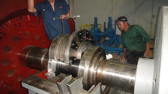Générateur d'hydro-turbine verticale de 1000 kW pour système d'hydro-turbine