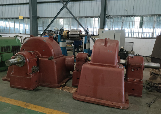 Turbine à impulsion hydraulique Turgo avec un impact environnemental minimal et une vitesse de fonctionnement de 1000 tr/min à 3000 tr/min