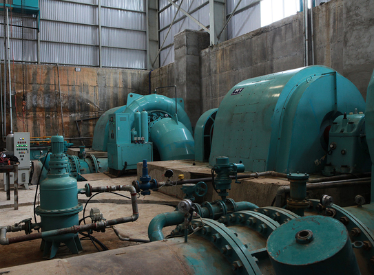 Système de production d'énergie hydroélectrique à faible entretien et dispositif vertical