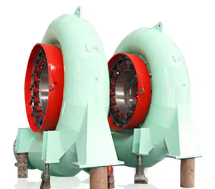 Efficacité nominale 96% Turbine hydraulique Francis avec matériau en acier inoxydable et tête nominale 50 M-120m