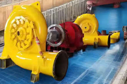 Capacité de vitesse nominale de 500 à 1500 r/min 50 Hz Turbine horizontale Francis