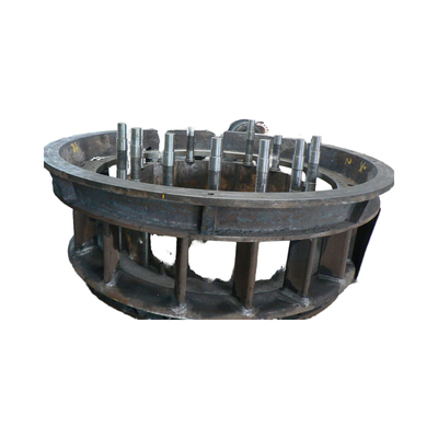 Turbine hydraulique Kaplan verticale 4-12 Numéro de vanne de guidage Blades CNC en acier inoxydable Matériau et arbre principal vertical