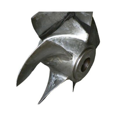 Turbine hydraulique Kaplan verticale 4-12 Numéro de vanne de guidage Blades CNC en acier inoxydable Matériau et arbre principal vertical