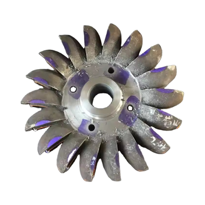 Turbine hydraulique Pelton personnalisée avec portée de tête d'eau de 100 m à 800 m et pression d'entrée de 1 à 20 bar