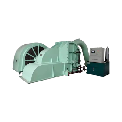 Turbine hydraulique Pelton de 134 m de hauteur nominale et de 2150 kW de capacité avec type de coureur à jet unique ou multi-jet