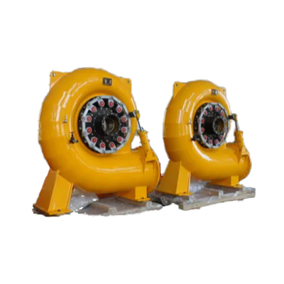 Acier au carbone Q345 boîtier en spirale Francis Turbine hydraulique Francis Turbine horizontale