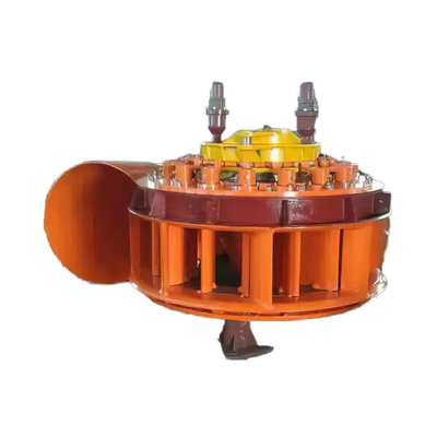 Turbine hydraulique Kaplan en acier inoxydable à tension de 400 V et à vannes de guidage ZG20SiMn