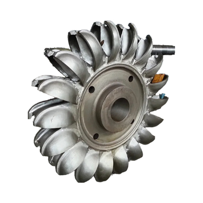 Turbine à impulsion d'eau en acier inoxydable 0Cr13Ni4Mo à jet unique ou multi-jet avec matériel de coureur