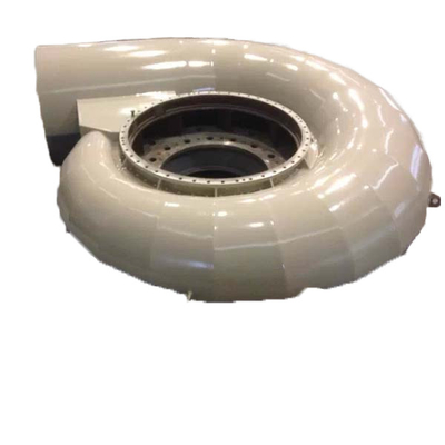 Puissance de sortie de 50 kW à 5000 kW Francis Hydro Turbine avec boîtier spirale en acier au carbone Q345 et tête nominale 50 M-120m