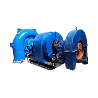 Turbine hydraulique Francis en acier au carbone Q345 à vitesse nominale de 500 à 1500 r/min