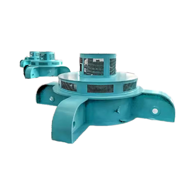 Turbine hydraulique Kaplan à entrée d'eau verticale avec matériau de guide ZG20SiMn et arbre principal vertical