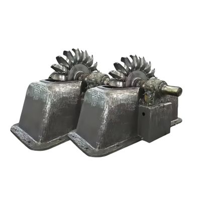 Turbine Pelton certifiée ISO en acier inoxydable pour la production d'hydroélectricité à puissance personnalisable