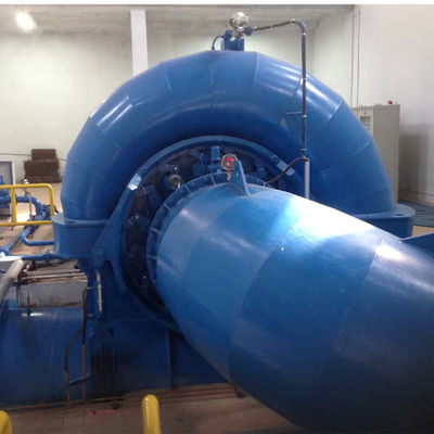 Turbine hydraulique Francis en acier inoxydable standard ISO pour centrales hydroélectriques à puissance personnalisable