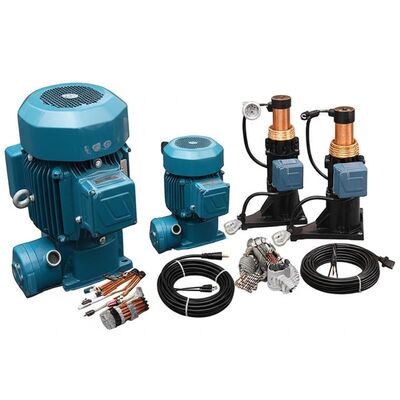 Multi-scénario Unités hydrauliques personnalisées Turbine hydraulique Pelton avec excitation sans pinceau et câbles à noyau de cuivre