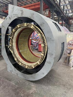 Customized Hydro Turbine Generator with Brushless Excitation & Copper-core Cables for Hydropower Stations