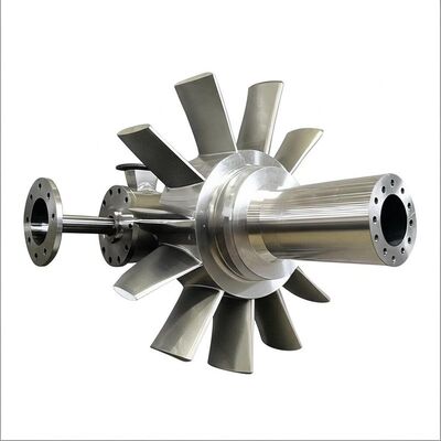 Turbine Francis hydraulique certifiée ISO en acier inoxydable renouvelable pour la production d'hydroélectricité personnalisable