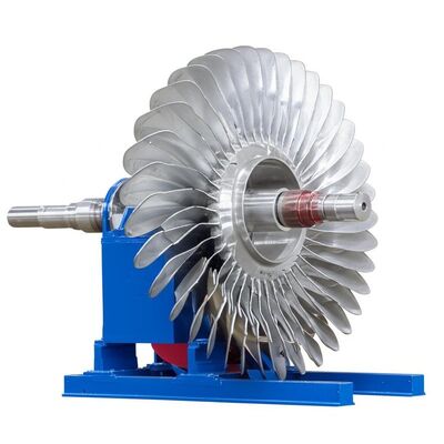 Turbine hydroélectrique Pelton en acier inoxydable standard ISO avec puissance personnalisable pour centrales hydroélectriques