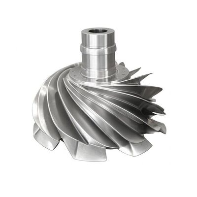 Turbine hydroélectrique Pelton avec matériau de rotor en acier inoxydable, capacité de 2150kW et hauteur de chute nominale de 134m pour un rendement élevé