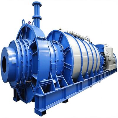 Générateur hydraulique de 650 kW avec refroidissement à l'eau et excitation sans pinceau pour une production d'énergie efficace