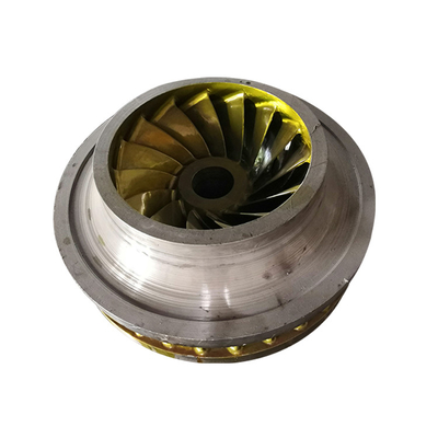 La fente a soudé les pièces élevées de turbine de l'eau de dureté de 0.5m Francis Turbine Runner 300KW