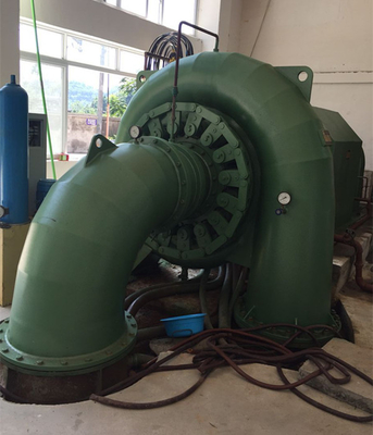 coureur 200kw 1.02m3/S de Francis Hydro Turbine Stainless Steel de charge d'eau de 25m