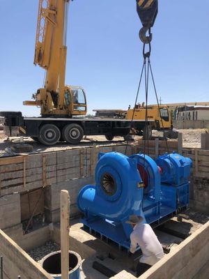 Turbine micro hydraulique de 400 kW