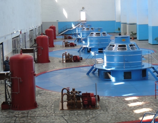 acier inoxydable principal 5000kw de turbine horizontale de Kaplan de charge d'eau de 32m bas