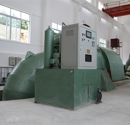 générateur simple hydraulique de roue d'eau de Pelton de bec de la turbine 200m de 1250kw Pelton