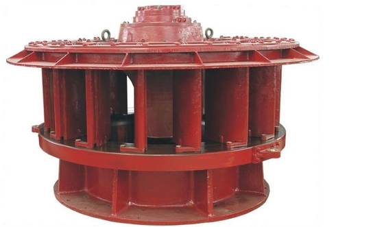Lame réglable de coureur de turbine hydraulique horizontale verticale de Kaplan sans brosse