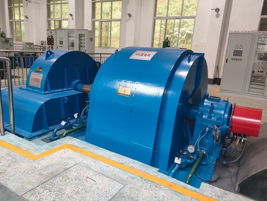 bec hydraulique micro de double du générateur 400V 750RPM de roue de 1650kw Pelton