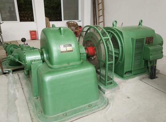 Acier inoxydable robuste de générateur de turbine d'impulsion de Turgo de conception