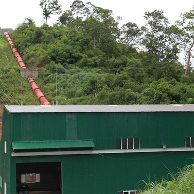 Turbine hydro-électrique de Pelton d'efficacité de 97% pour mini HPP 650KW