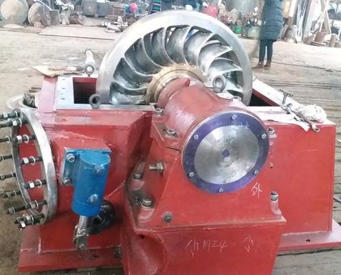 turbine d'impulsion de 350kw Turgo 400V pour choix hydraulique d'écoulement de centrale le grand