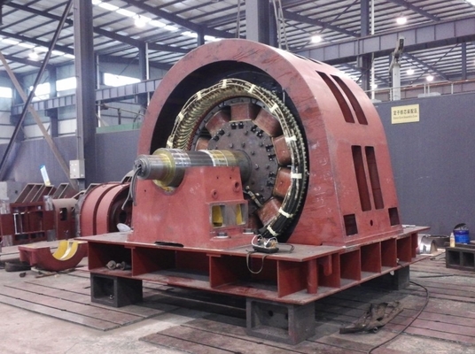 excitation statique horizontale hydraulique du silicium 600v du groupe électrogène d'énergie hydraulique 600kw 60Hz