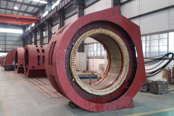 hautes turbines principales de l'eau de la turbine 6300v de l'eau 1000kw pour l'électricité