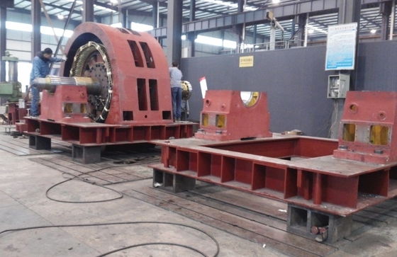 Turbos-générateur hydrauliques verticaux micro 1500kw 6300V de centrale