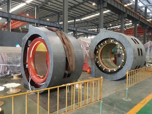 Turbine hydraulique horizontale 6300v de l'eau de groupe électrogène 2000kw