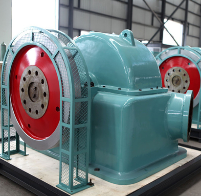 Sur le cerceau outre du générateur de turbine du cerceau 50HZ Pelton charge d'eau de 30m à de 700m