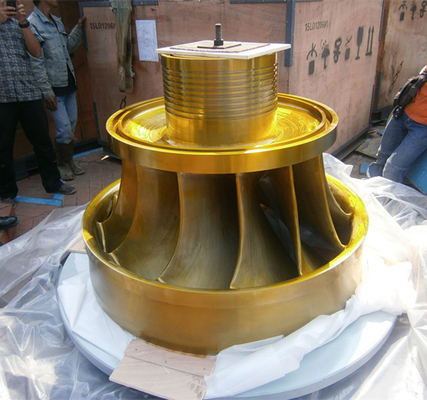 Verticale 150RPM-1000RPM horizontal de coureur de Francis Kaplan Water Turbine Parts